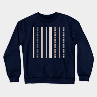 Vertical Stripes Slate Crewneck Sweatshirt